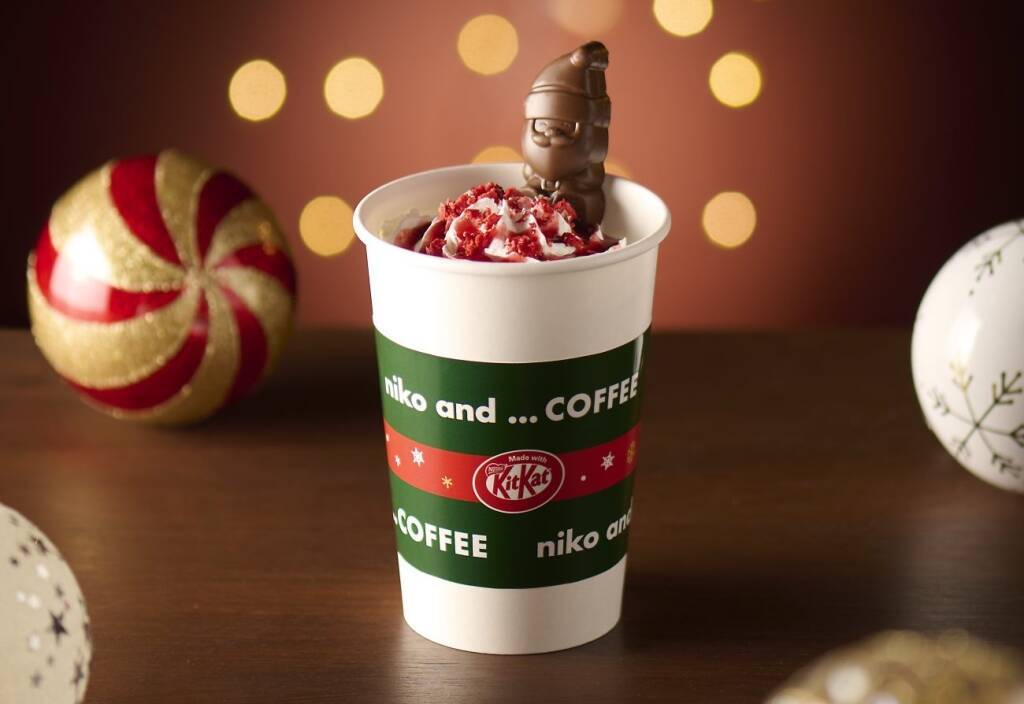 「キットカット ホリデイサンタ」11月4日(火)よりシーズン限定で販売開始、「niko and … 」とのコラボアイテムも