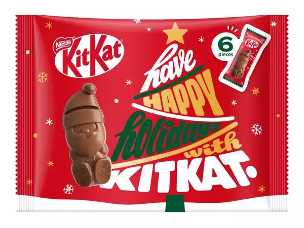 「「キットカット ホリデイサンタ」11月4日(火)よりシーズン限定で販売開始、「niko and … 」とのコラボアイテムも」の画像