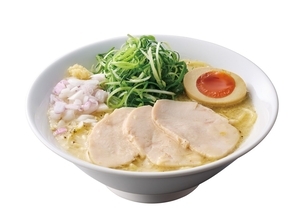 【丸源ラーメン】期間限定「濃厚鶏白湯そば」全国販売、“焦がし葱油”添えも提供　7日間限定のカップソフト約50%増量企画も　9月10日から