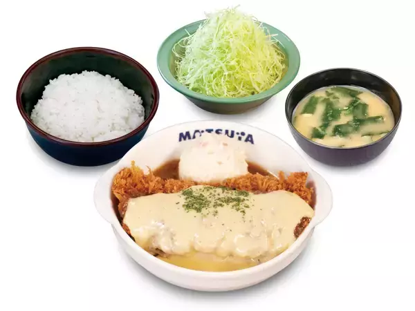 【松のや】オニオン×チーズソースの『チキンかつ』登場/ ポテトサラダで味変も