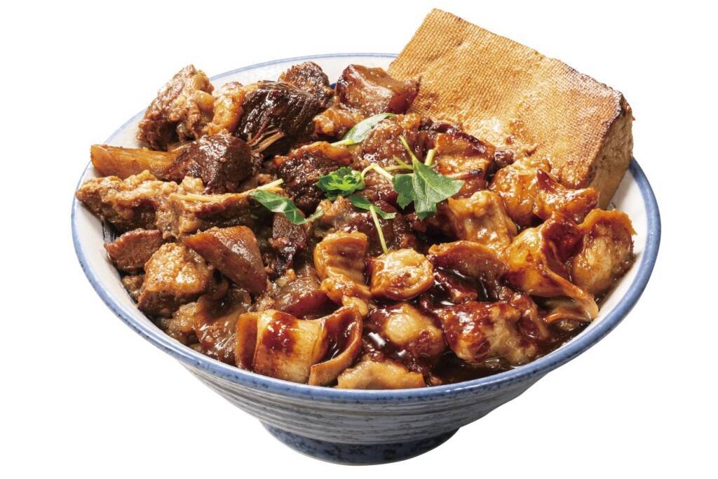 肉めし岡もと『肉ホルめし』、看板メニュー「肉めし」と人気メニュー「ホルモン丼」を合体させて新発売