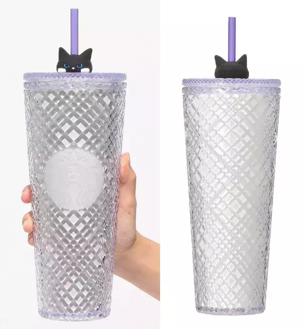 「スタバ「ハロウィン」グッズ2025全16品、黒猫やおばけモチーフのタンブラー･マグカップを発売」の画像