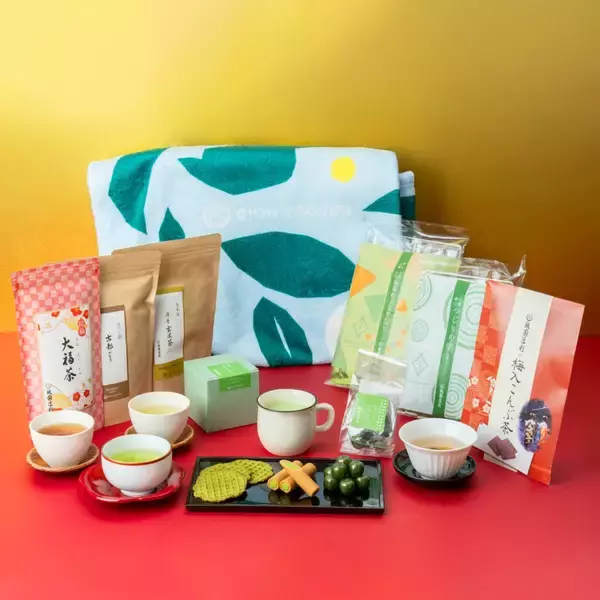 「祇園辻利「迎春福袋2026」2種の一般販売スタート、人気の抹茶菓子&お茶とトートバッグなどをセットに」の画像