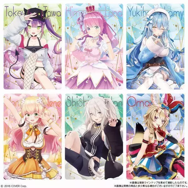 「バンダイ「ホロライブ ウエハース」8月22日から再販売、宝鐘マリン・兎田ぺこら・白上フブキなど30人、グループカードは豪華な箔押し仕様」の画像