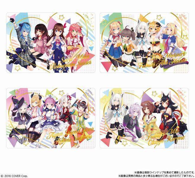 バンダイ「ホロライブ ウエハース」8月22日から再販売、宝鐘マリン・兎田ぺこら・白上フブキなど30人、グループカードは豪華な箔押し仕様