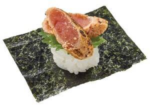 【魚べい】1貫180円「特大赤えび」や1貫130円「炙りたらこ海苔包み」など登場、『旨ネタフェア』開催