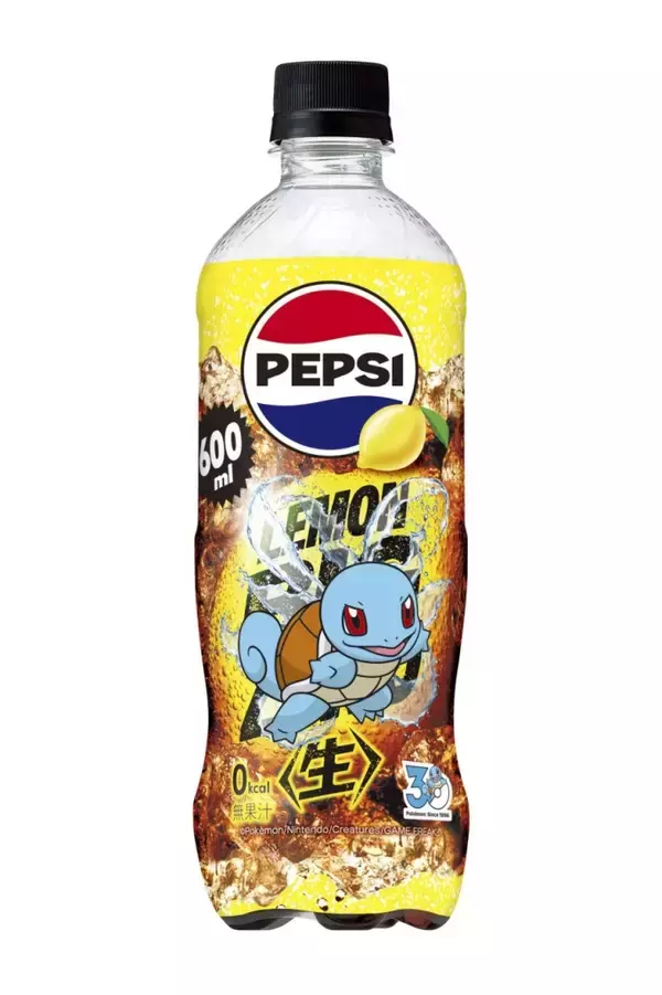 「「サントリー×ポケモン30周年」タイアップ第2弾、人気ドリンク『ポケモン進化ボトル』発売」の画像