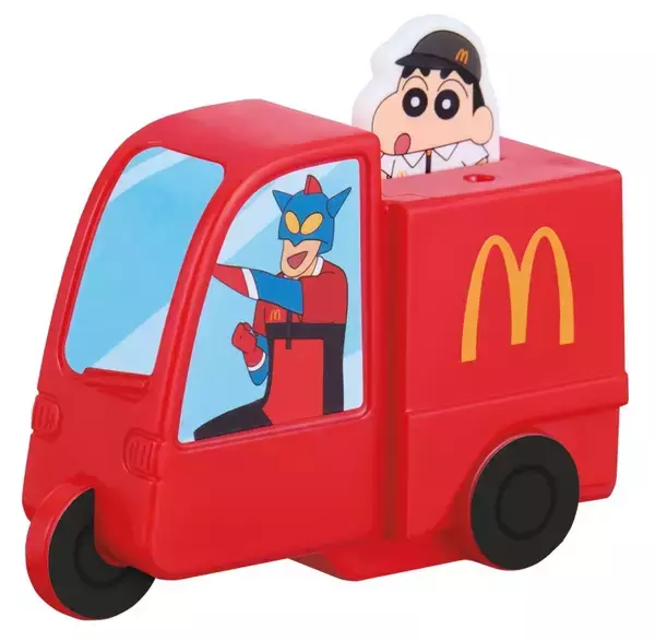 「マクドナルドのハッピーセットに“しんちゃん＆ポムポムプリン”第1弾が登場【1月16日から】」の画像