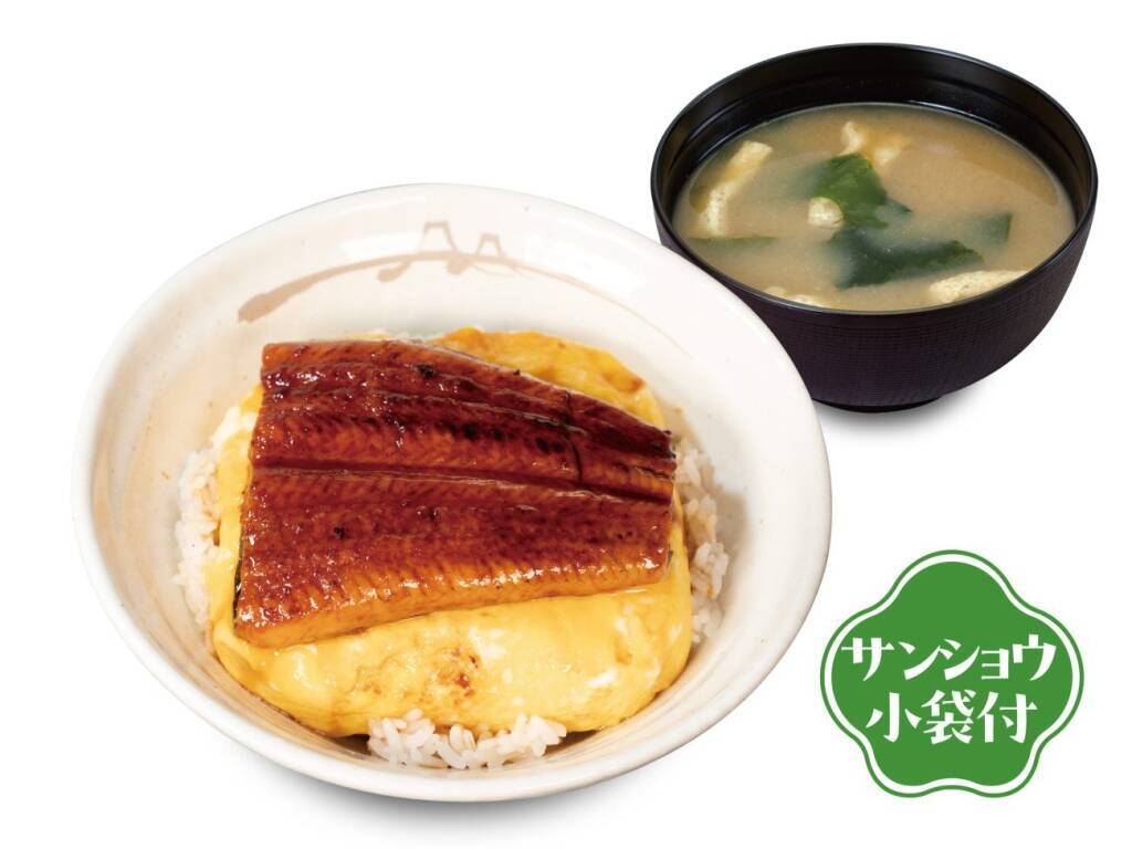 松屋、ふわふわとろとろ玉子を合わせた「ふわたまうな丼」6月23日発売
