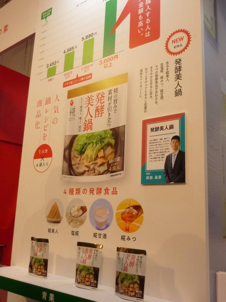 【マルコメ】秋冬ご提案会を開催、青木社長「最先端の発酵技術を時代にマッチング」　無添加みそ工場竣工で生産量1.5倍に、「糀美人」は今年度「料亭の味」超える見通し