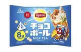 「「リプトン ミルクティー」の味わいを菓子で再現　チョコボールやガレットサンドなど3品を期間限定発売【森永製菓】」の画像1