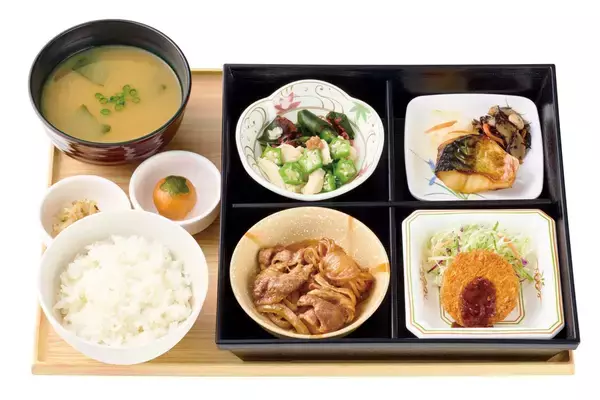 やよい軒、秋限定の「秋の季節御膳」発売　国産かぼちゃ入りコロッケなど4種のおかずを一度に楽しめる