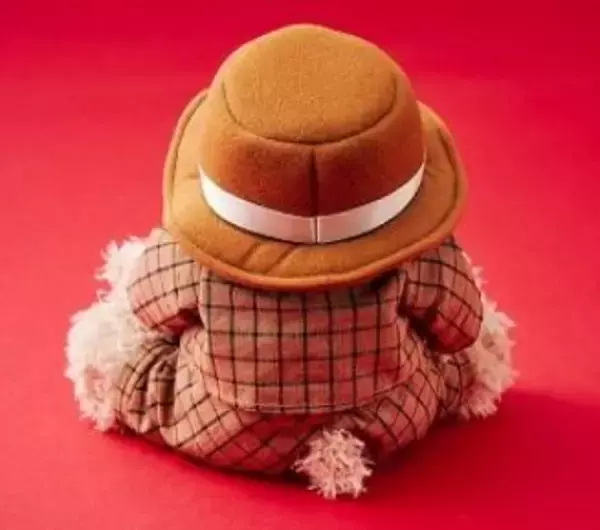 「タリーズコーヒー×寅さん「ベアフル」「ミニテディ」発売、『男はつらいよ』コラボでチャーミングな腹巻きスタイル、柴又駅前店限定」の画像