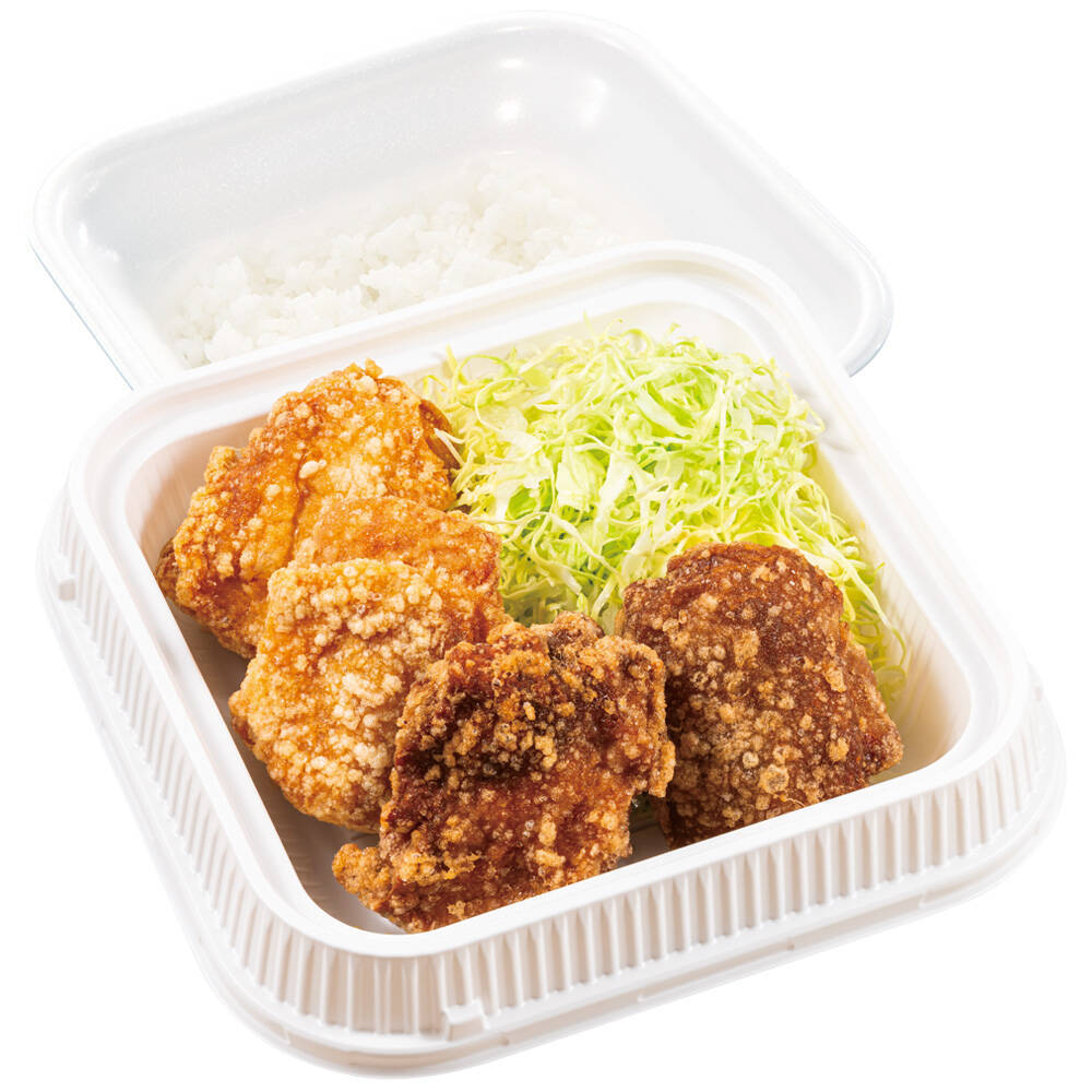 豚肩ロース、からあげ、うどん、ポテト、たまご…「からやま」から「特製醤油からあげのすきやき盛り定食」が登場