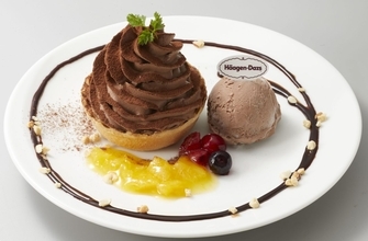 和食さと『チョコレートスイーツフェア』開催、「ショコラとオレンジのパフェ」など5品が登場