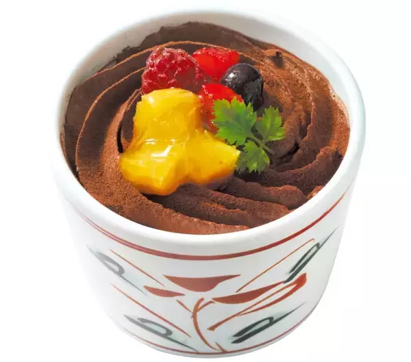 「和食さと『チョコレートスイーツフェア』開催、「ショコラとオレンジのパフェ」など5品が登場」の画像