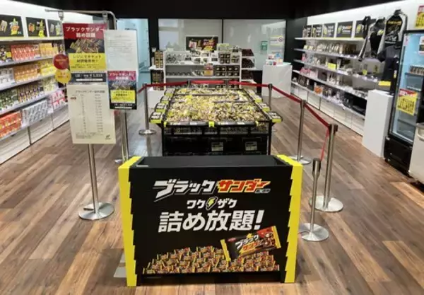 「リアルなクッションやマフラー、ブラックサンダー各種などをセットにした福袋3種発売【有楽製菓】」の画像