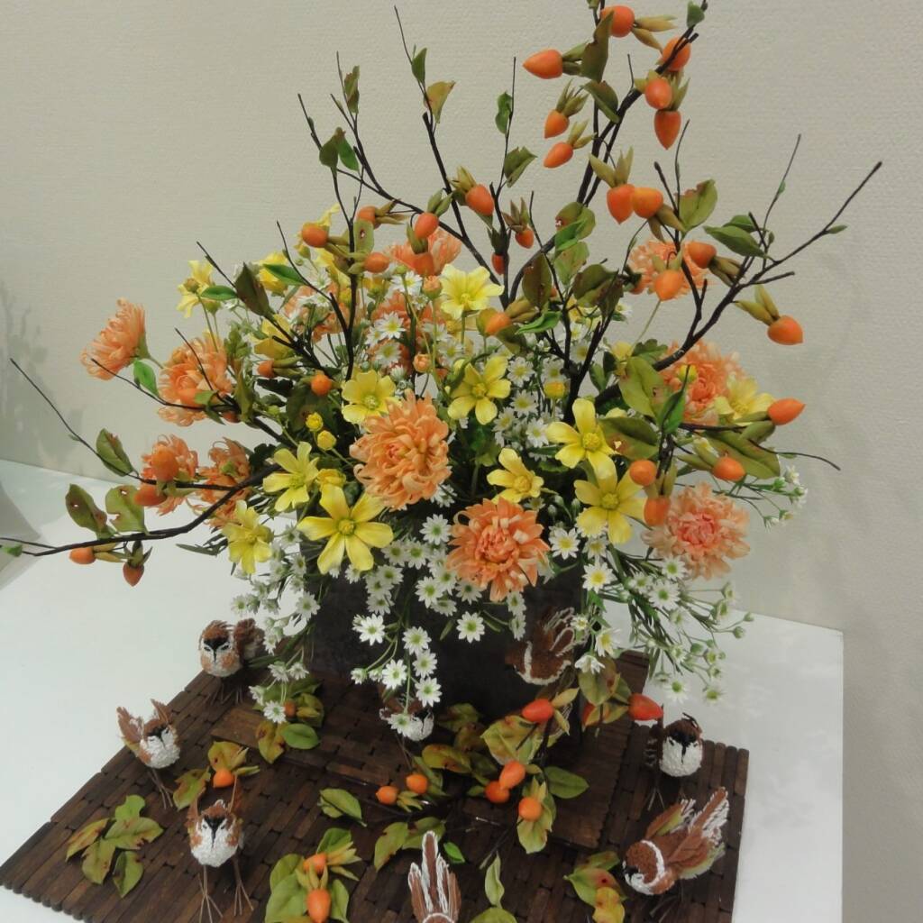 ニップン、小麦粘土から始まった文化支援50年超　「ルナ・フローラ展」、地域で新たな参加者開拓