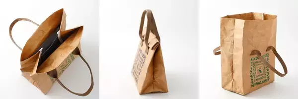 「紀ノ国屋「コーデュロイトート」発売、紙袋のような素材の「リンクリーランチ保冷バッグ」も同時発売」の画像