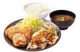 「からやま、塩にんにくからあげ×豚しゃぶの新定食発売　香酢だれでさっぱりと」の画像1