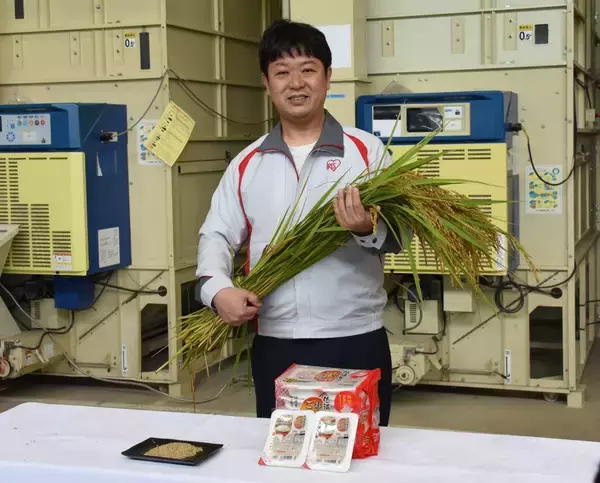アイリスグループ、農業参入初年度の収穫作業進む/「雨も多くやきもきしていたが、無事収穫できほっとしている」＝大山社長