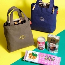 カルディコーヒーファーム「台湾バッグ」2023、小籠包やタピオカをデザイン、さつまいもクラッカー･台湾風ぜんざい･黒糖烏龍茶ラテのセット、4月14日発売