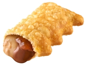 【マクドナルド】新作ホットパイ　史上初3層のクリーム「塩キャラメルアーモンドパイ」発売