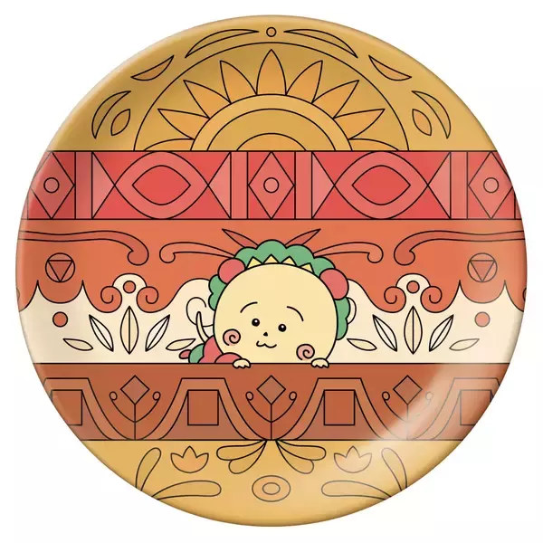 モスバーガー限定「コジコジ」豆ざら登場、かわいらしいデザイン違いの2枚セット