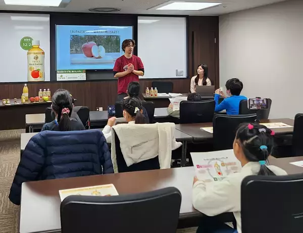 「規格外りんごを“おいしく活用”　キリン「午後の紅茶」が子ども参加のキッズマルシェ開催」の画像