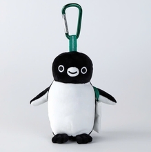 紀ノ国屋「Suicaのペンギンマスコットバッグ」発売　中にエコバッグ入り、グリーン・レッド・ネイビーの3色