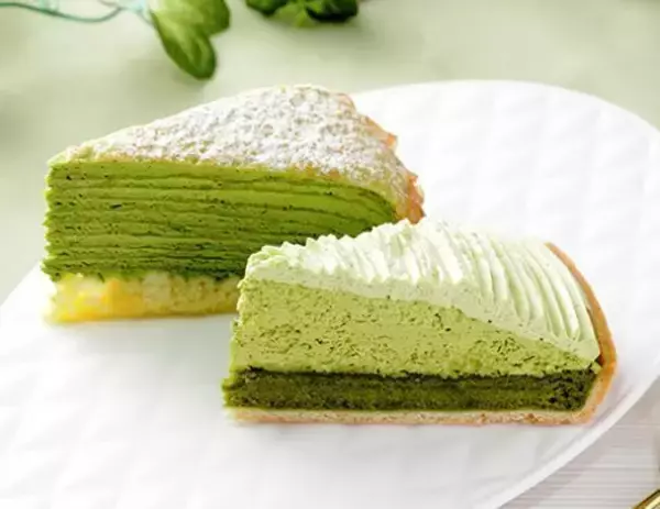 ローソン「お抹茶タルト＆お抹茶ミルクレープ」「お抹茶くずもちもち食感ロール」「お抹茶ガトーショコラ」「和パフェお抹茶白玉」一斉発売