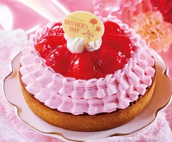 【母の日ケーキ】シャトレーゼ、花束風スイーツ登場　タルトやアソートも