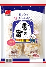 【三幸製菓】ひと口サイズの『雪の宿』から塩バニラ風味の新商品が登場!【コンビニ限定】