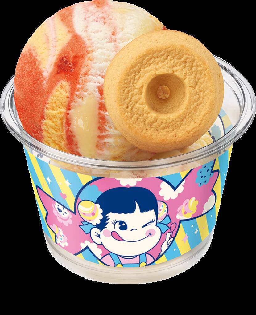 【不二家×サーティワン】75周年「ミルキー」とコラボ　ミルキー風味のアイスやコラボアイスを表現した菓子など、9月1日から