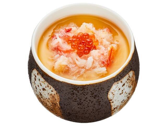 『ずわい蟹ほぐし身包み』一貫110円、『蟹いくらの合盛り軍艦』二貫290円など/ずわい蟹がお得に食べられる「かっぱの豪華かに祭り」開催