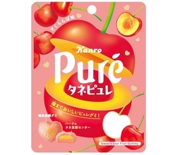 【カンロ】“種まで” 果実をまるごと味わうような「タネピュレ さくらんぼ」登場　セブン-イレブンで限定発売