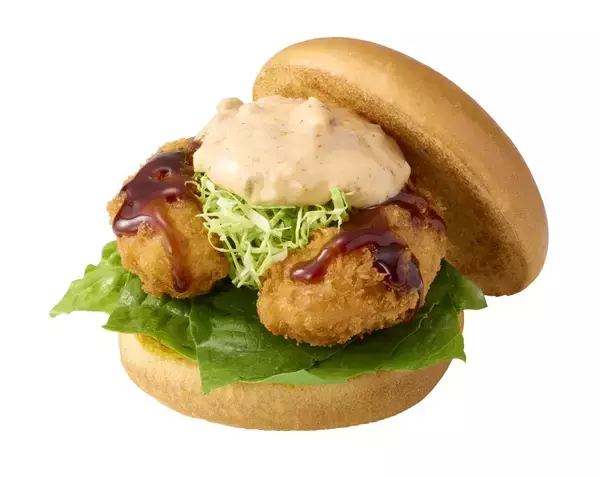 【モスバーガー】海老フライ×駿河湾産桜えびを堪能する静岡限定バーガー登場
