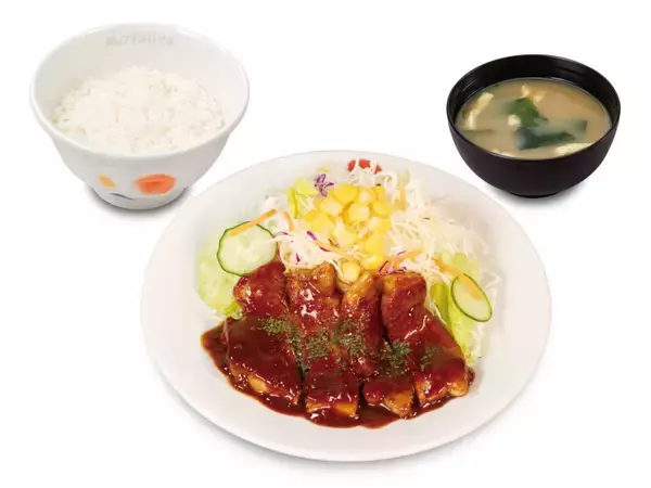 「【総選挙3位が復活】松屋「トンテキ定食」再登場　分厚い豚肉×にんにく濃厚ダレ」の画像