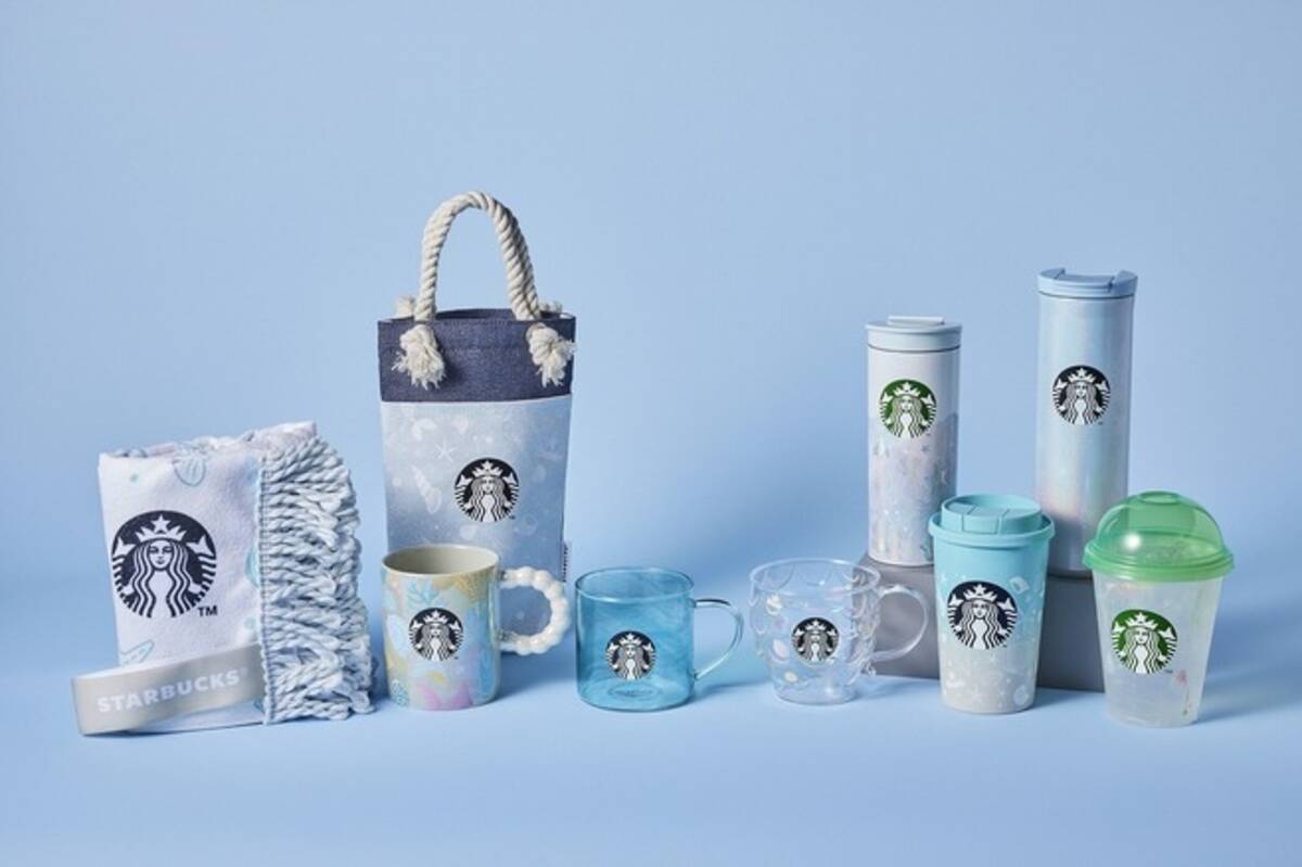 スタバのサマーシーズングッズ2022第2弾“SIREN＆rsquo;s SHINY”発売 