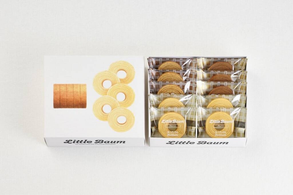 ユーハイム 手のひらサイズの「リトルバウム」発売/バター&生クリームのコクと、ふんわり食感が楽しめる