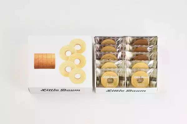 「ユーハイム 手のひらサイズの「リトルバウム」発売/バター&生クリームのコクと、ふんわり食感が楽しめる」の画像