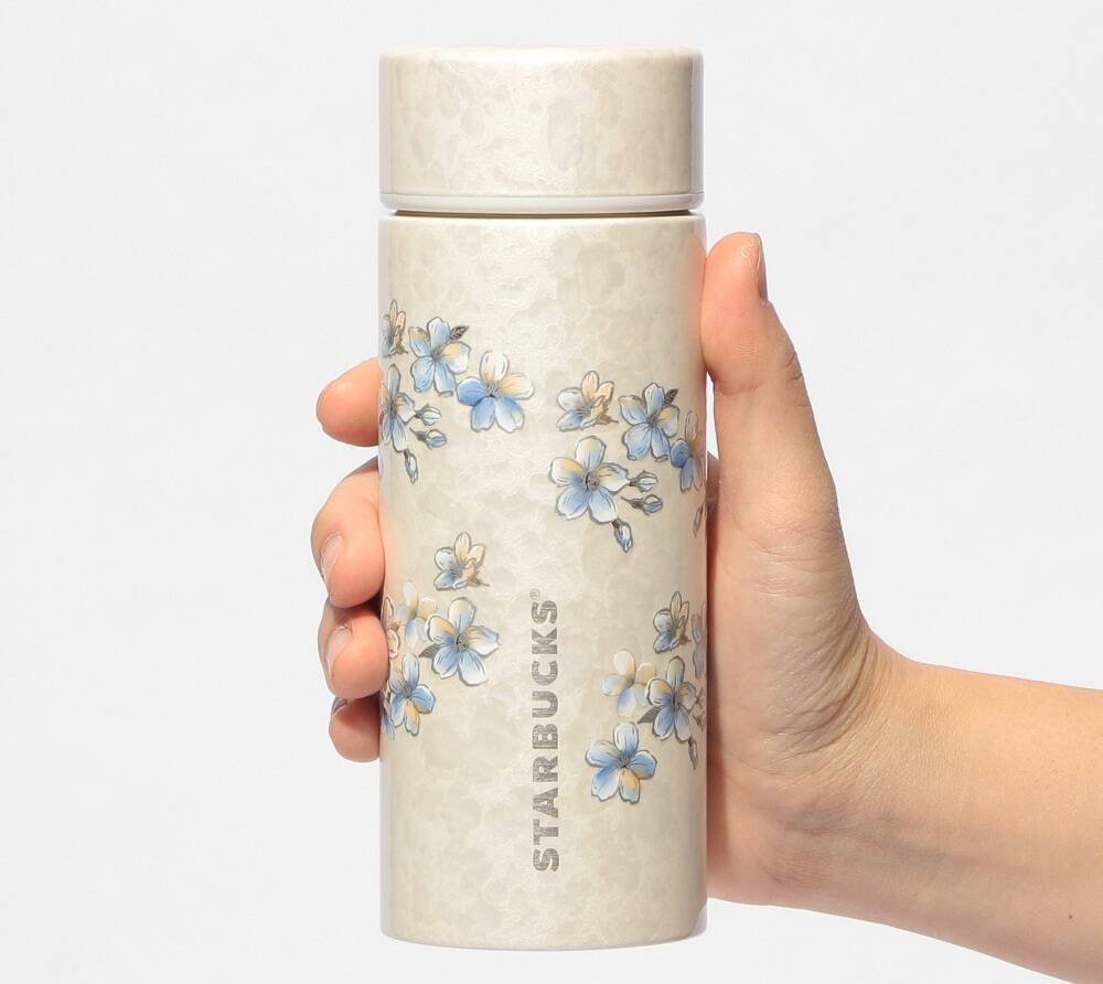 スタバ“青空×桜”の新作グッズ　きらめくブルーデザインで展開【SAKURA第2弾】