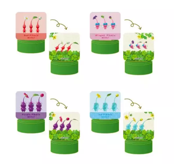 ファミマ「ピクミン4」ボトルキャップ配布、新登場“氷ピクミン”などピクミン全8種類/ファミリーマート