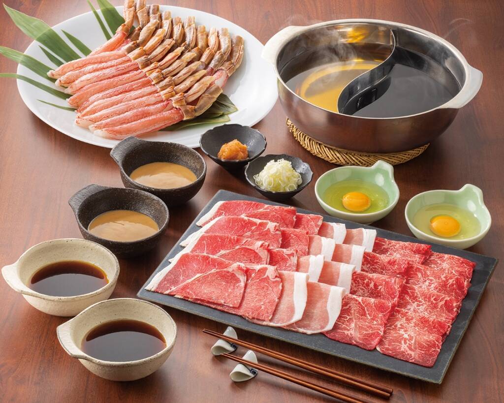 「生本ずわい蟹」食べ放題が復活（昨年300万本販売）　シニア1100円引き・小学生は大人の半額・幼児は無料【しゃぶ葉】