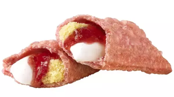 マクドナルド新作　3層仕立ての「いちごショートケーキパイ」発売