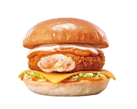 ゼッテリア「えびグラタンバーガー」3品発売、濃厚ビスクやデミグラスを合わせた秋冬限定商品