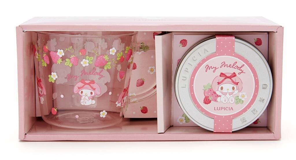 サンリオ×ルピシア ガラスマグと紅茶のセット「サンリオキャラクターズ