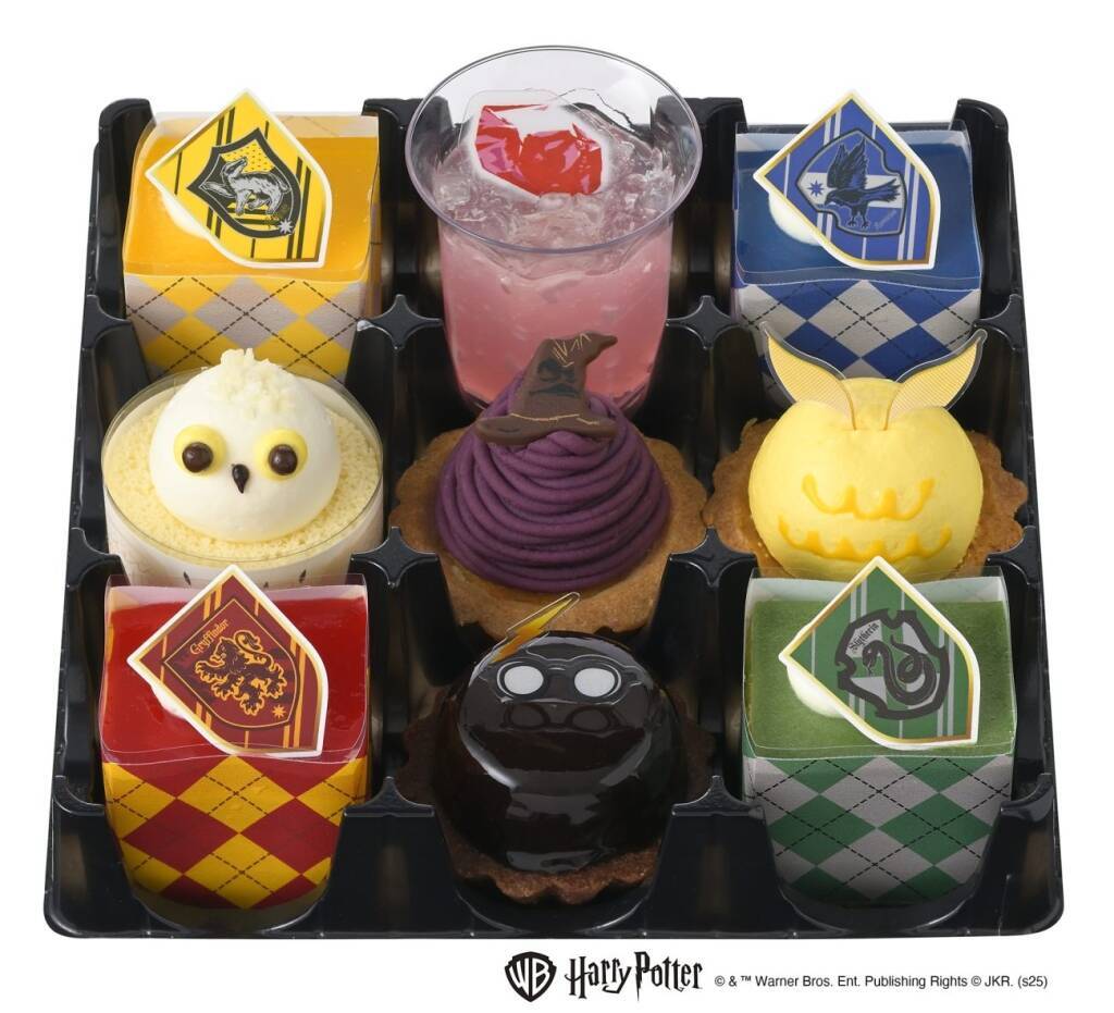 銀座コージーコーナー、『ハリー･ポッターと賢者の石』の世界観を表現したプチケーキや焼き菓子など計3品を販売/期間限定で11月1日から