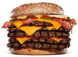 「【総重量661g】バーガーキング“横綱級バーガー”再び　ビーフ5枚×チーズ8枚の圧倒的ボリューム」の画像1