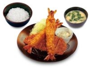 【松のや】値段そのまま、海老フライをグレードアップ または 増量「海老海老フェア」/ 12月24日から